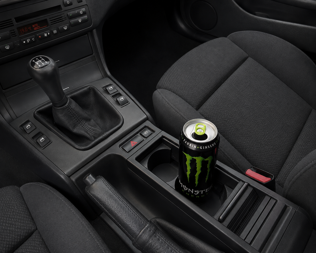 BMW E46 Getränkehalter – Euro Tray Nachrüstung
